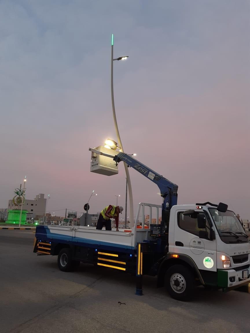 صيانة انارة طرق واحياء البكيرية - صورة 9