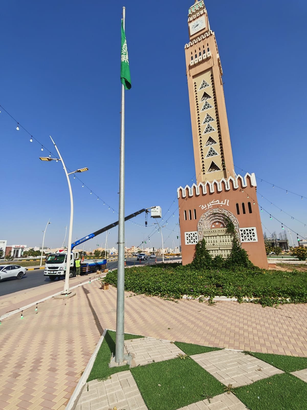 صيانة انارة طرق واحياء البكيرية