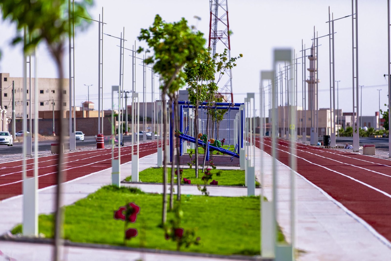 مشروع صيانة مضمار وحدائق - صورة 2